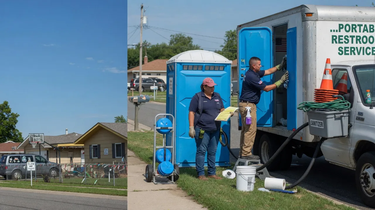 Portable Toilet Rental in Taswell, IN near me